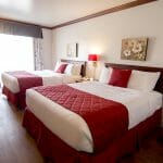 L'une des chambres CONFORT de l'Hôtel Le Floral