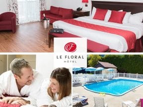 Concours: Gagnez une nuitée pour 2 à l&rsquo;Hôtel le Floral!